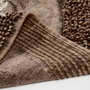 Mijölnir Juego de alfombrillas de baño de algodón Marrón